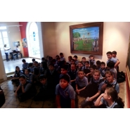 4to. grado visitó el museo del Parque Camba Cuá